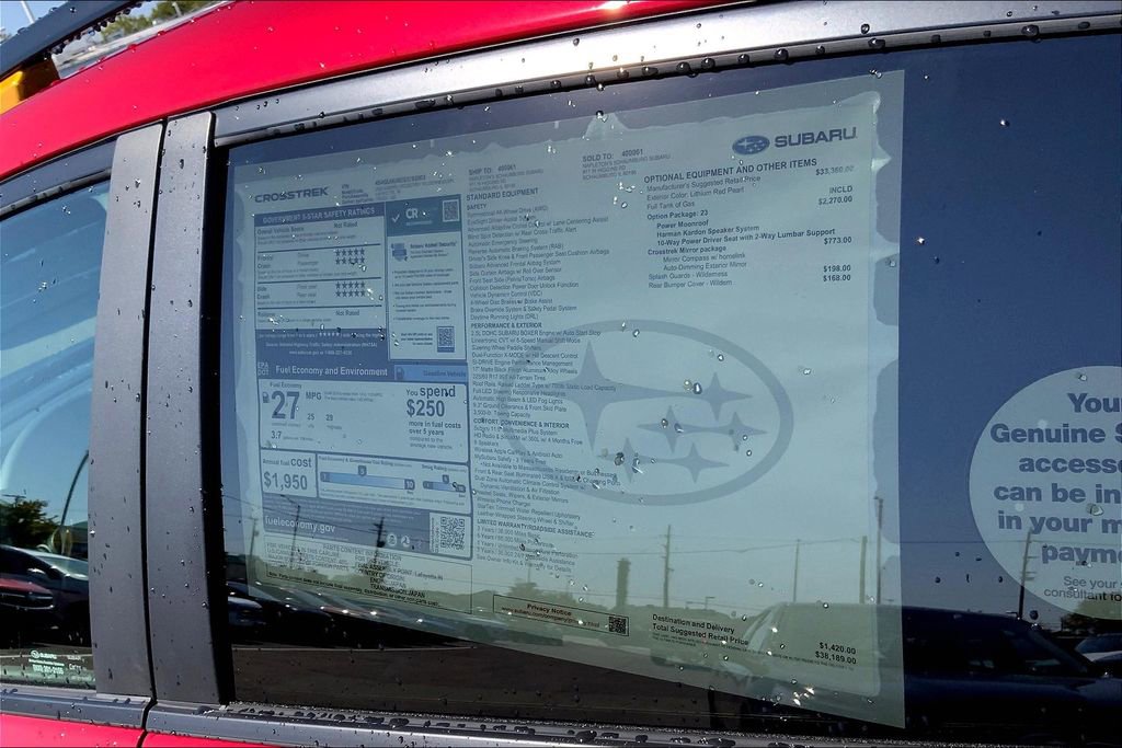 New 2025 Subaru Crosstrek 2.5i Wilderness image 17