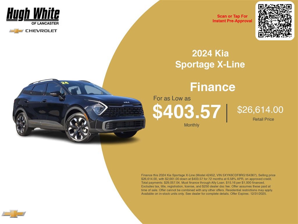 Used 2024 Kia Sportage X-Line w/ X-Line Premium Package image 3