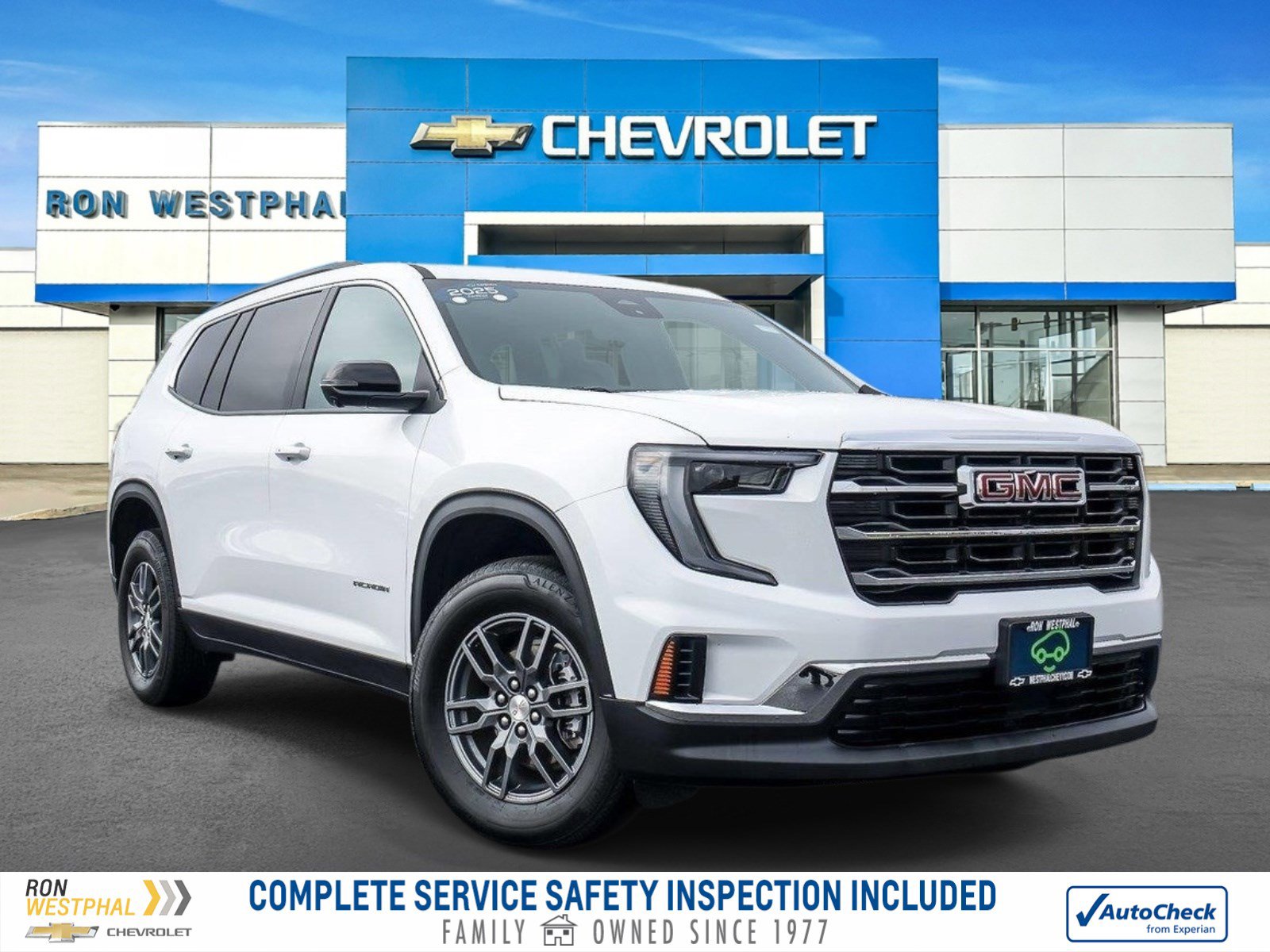 Certified 2025 GMC Acadia Elevation image 1