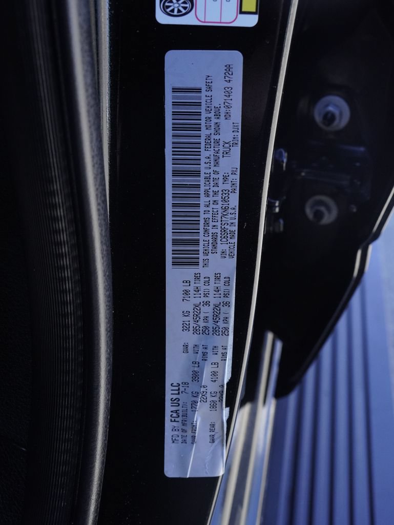 Certified 2019 RAM 1500 Limited AWD/4WD image 38
