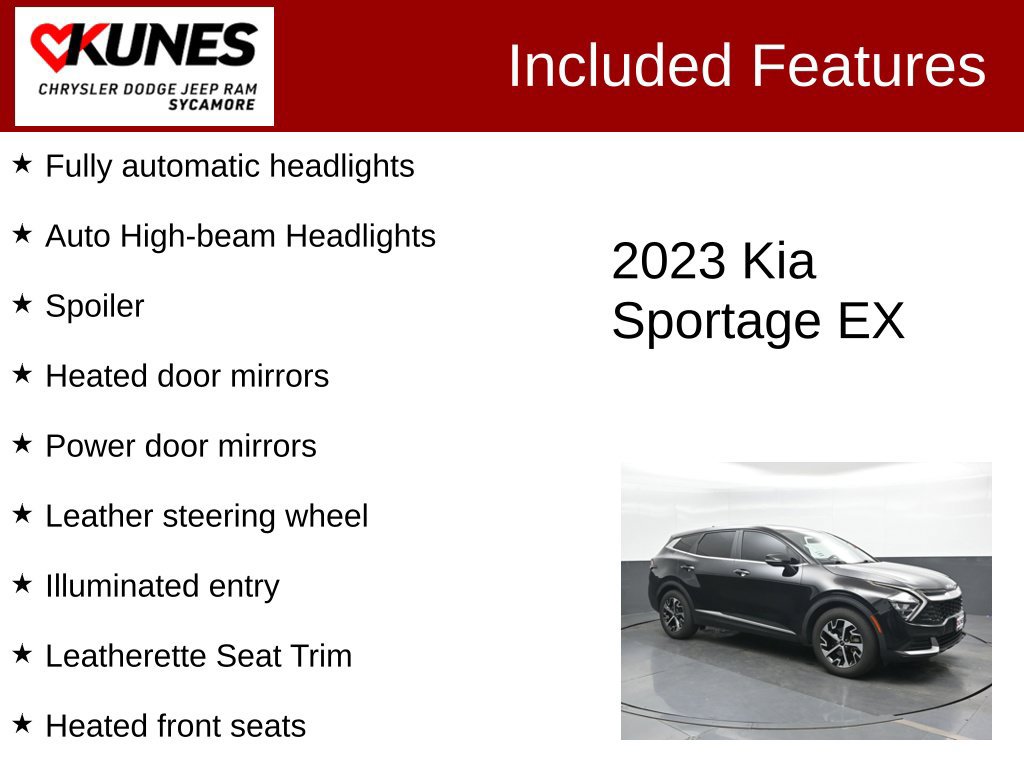Used 2023 Kia Sportage EX FWD image 4