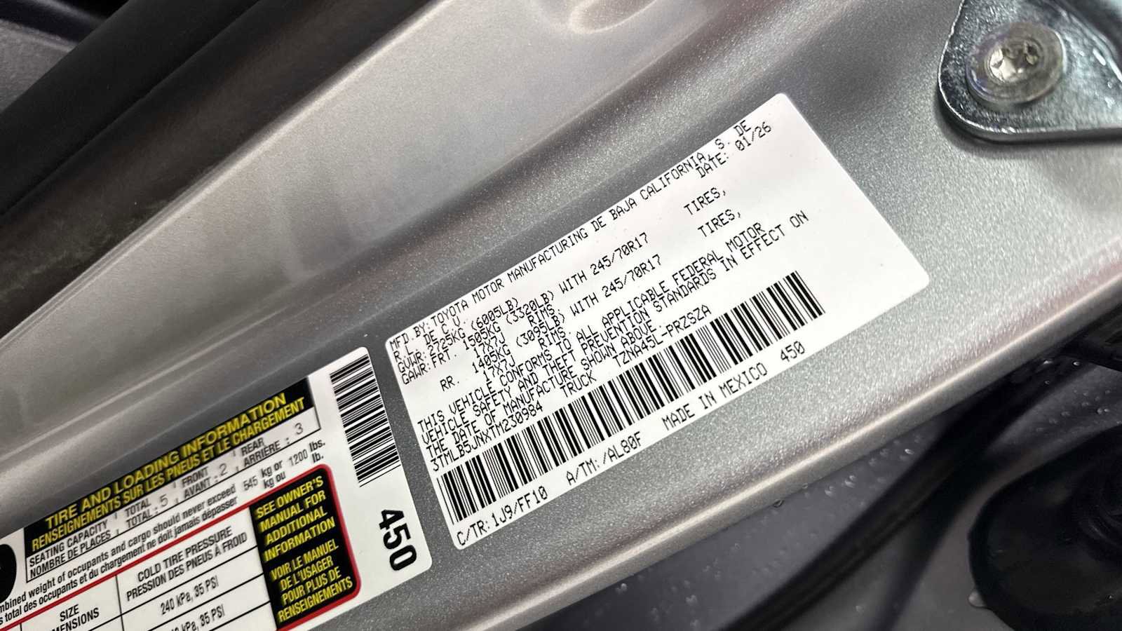 New 2026 Toyota Tacoma SR5 image 11