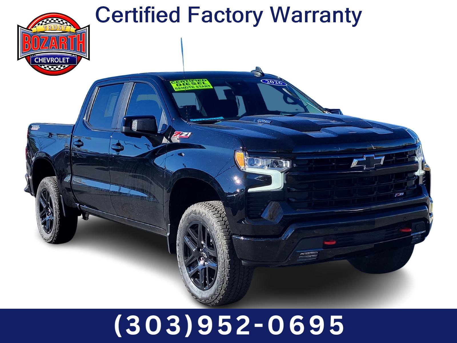 Certified 2026 Chevrolet Silverado 1500 LT Trail Boss w/ Safety Package image 1