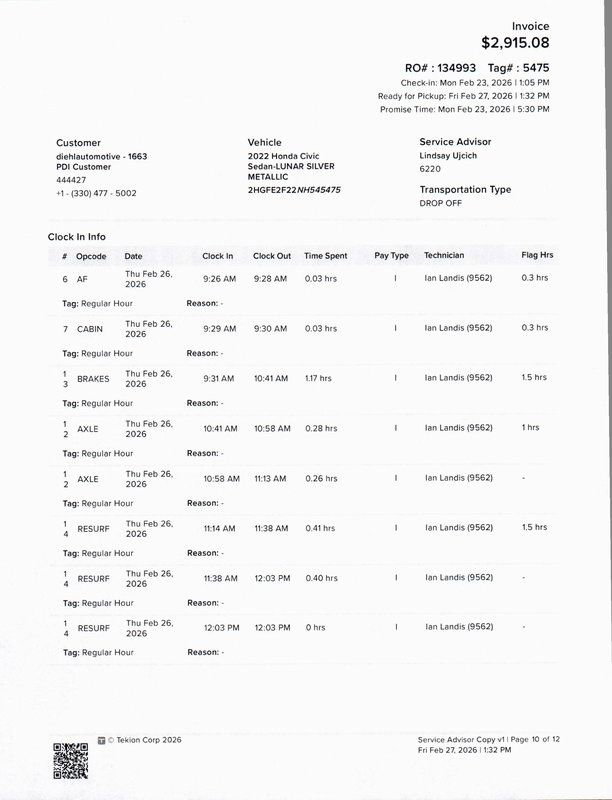 Used 2022 Honda Civic LX image 40