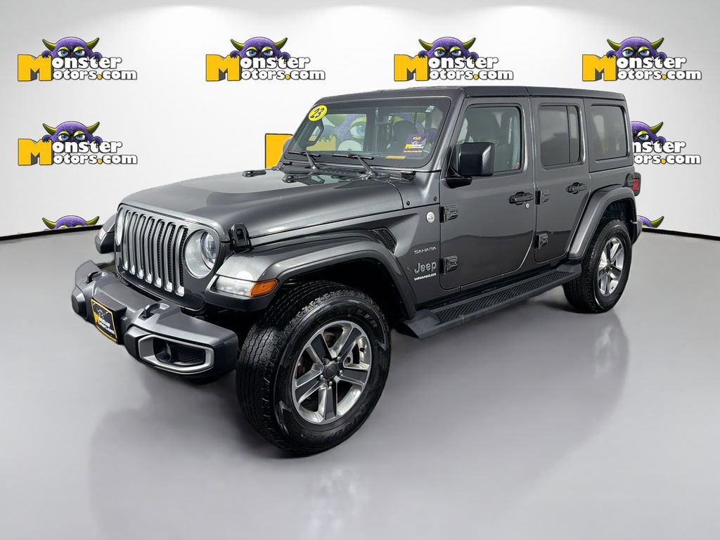 Used 2023 Jeep Wrangler Sahara w/ Cold Weather Group image 1