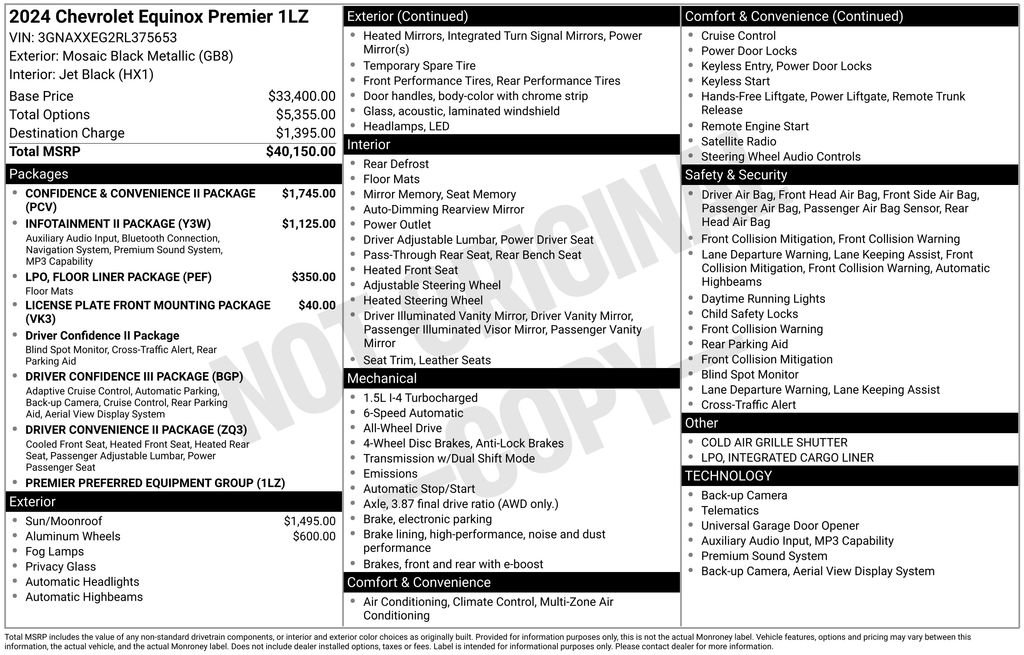 Used 2024 Chevrolet Equinox Premier image 5