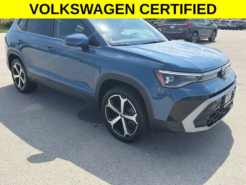 Certified 2025 Volkswagen Taos SEL AWD/4WD 360° Tour
