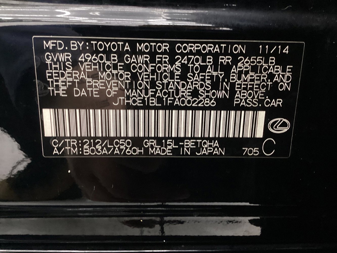 Used 2015 Lexus GS 350 AWD w/ Premium Package image 50