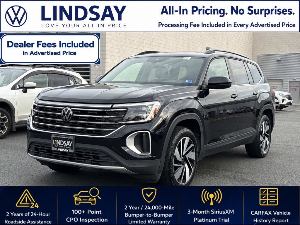 Used 2024 Volkswagen Atlas SE w/ Panoramic Sunroof Package AWD/4WD image 6