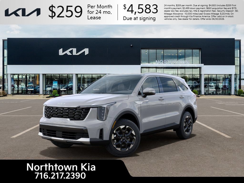 New 2026 Kia Sorento S w/ S Panoramic Sunroof Package AWD/4WD image 1
