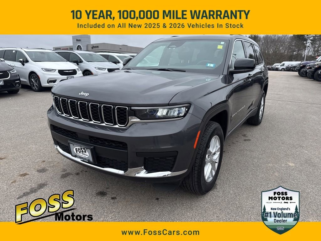 Certified 2025 Jeep Grand Cherokee L Laredo w/ Luxury Tech Group I image 1