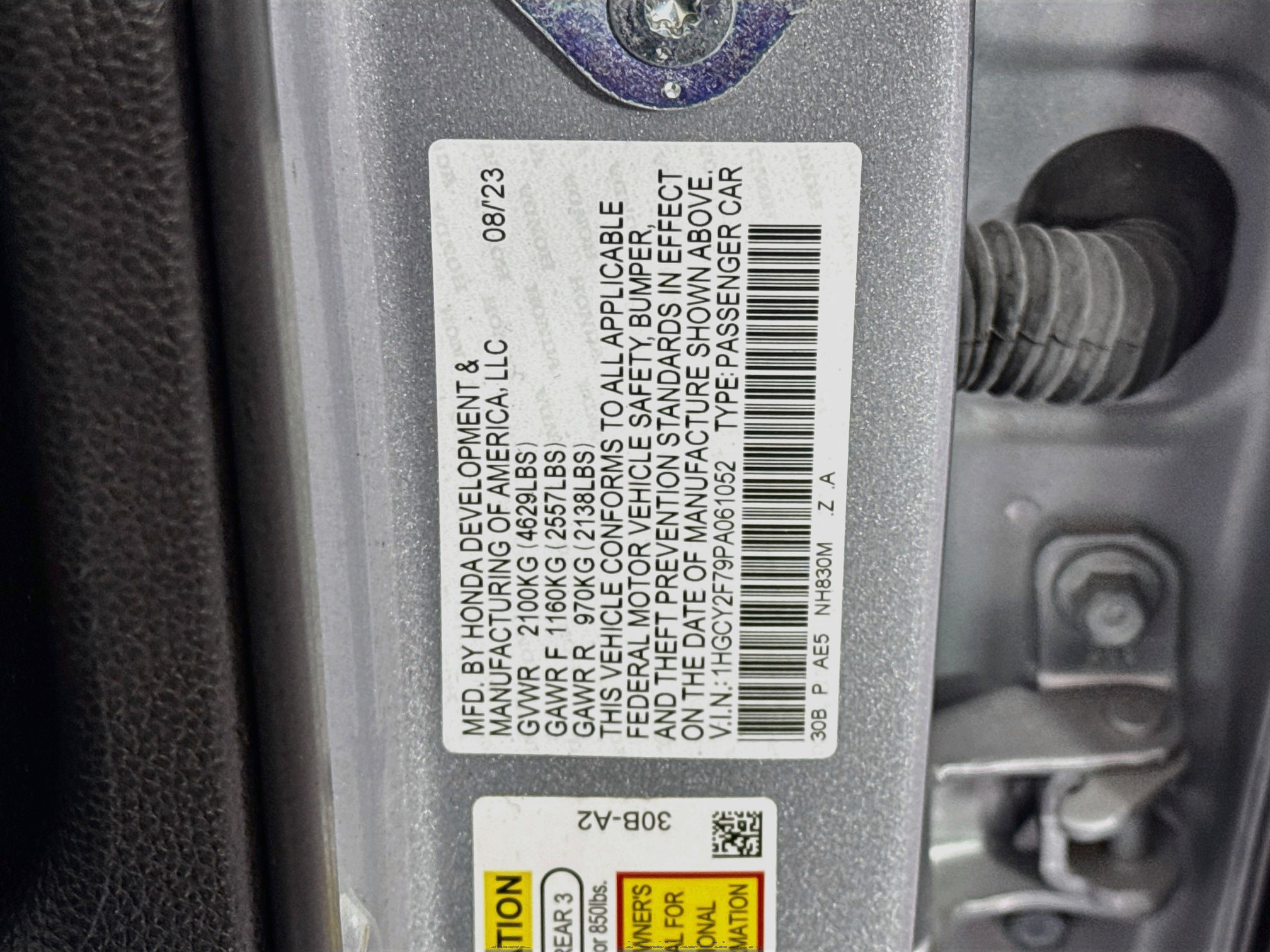 Certified 2023 Honda Accord Sport image 31