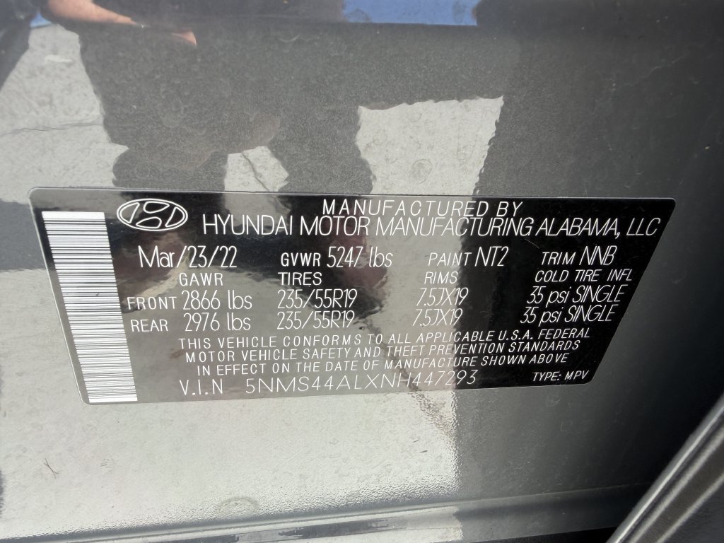 Used 2022 Hyundai Santa Fe Limited FWD image 30