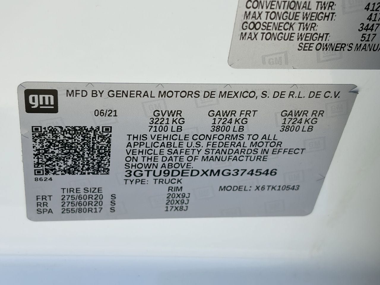Used 2021 GMC Sierra 1500 SLT w/ SLT Premium Package AWD/4WD image 31