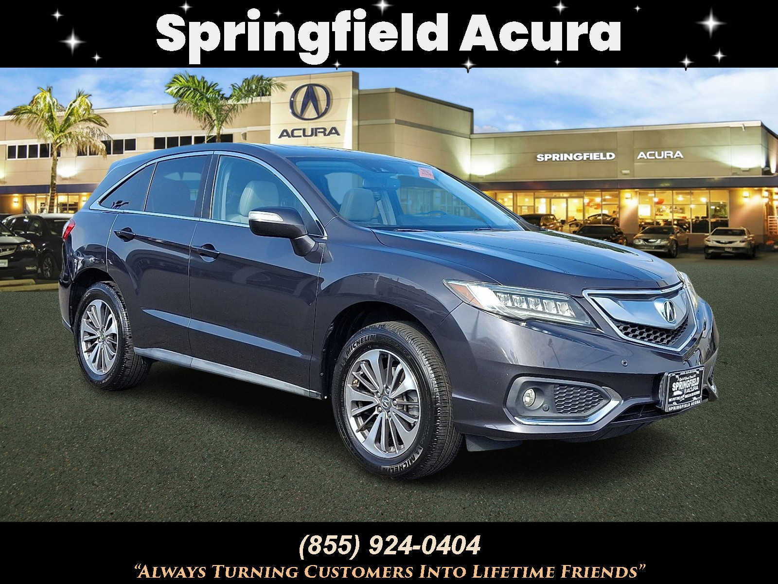Used 2016 Acura RDX w/ Advance Package AWD/4WD image 1