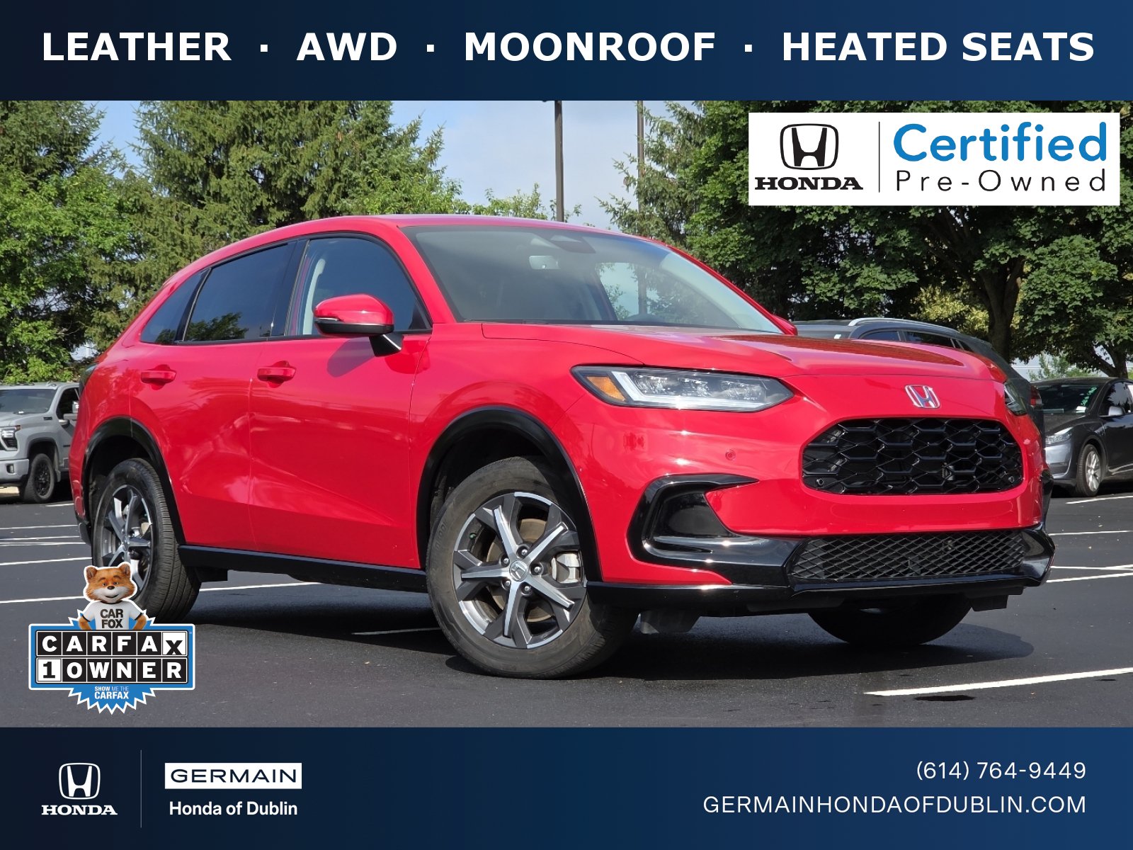 Certified 2024 Honda HR-V EX-L