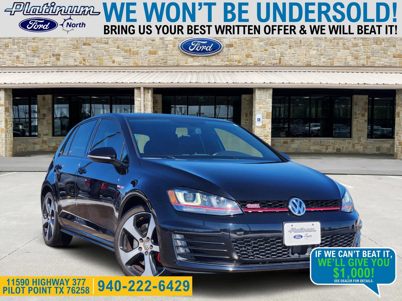 Used 2017 Volkswagen GTI Autobahn