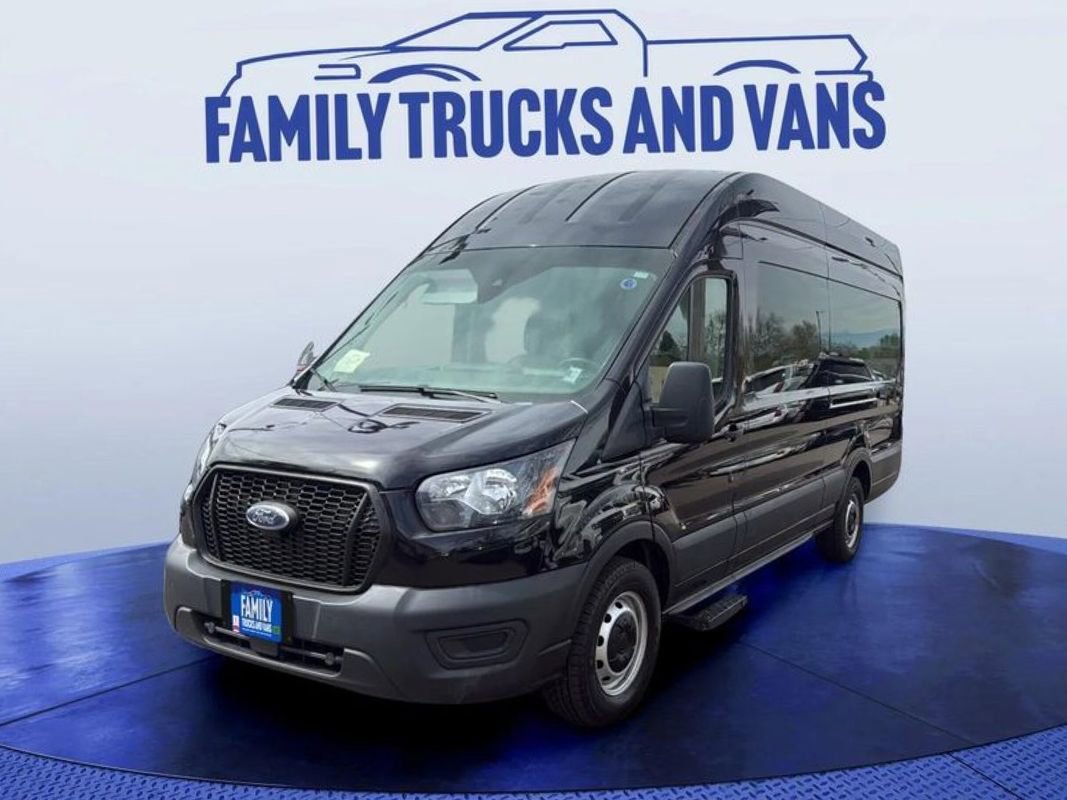 Used 2022 Ford Transit 250 148 High Roof Extended w/ Load Area Protection Package image 1