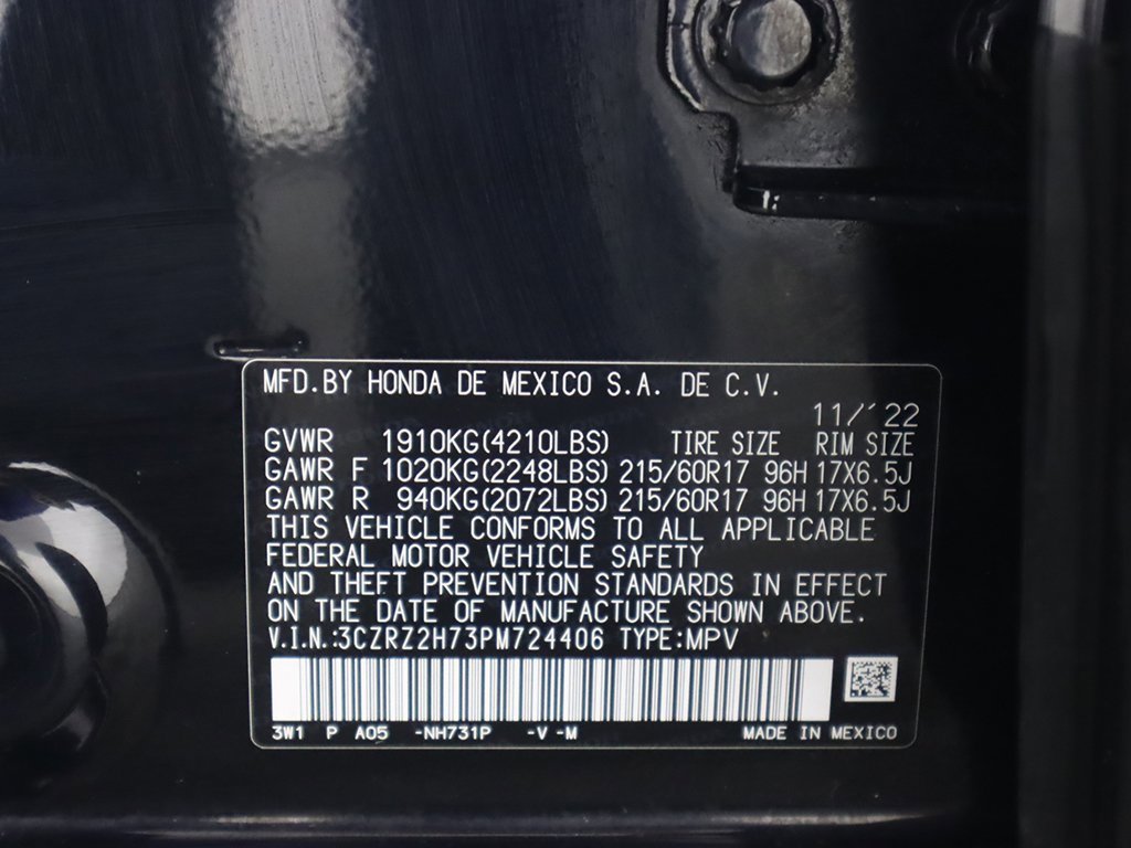 Used 2023 Honda HR-V EX-L image 47