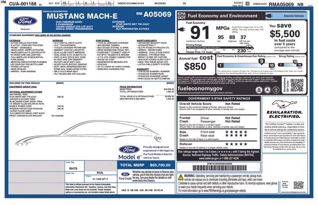 Used 2024 Ford Mustang Mach-E Premium AWD/4WD image 22