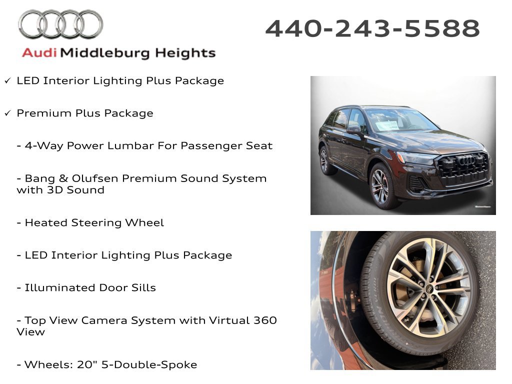 New 2026 Audi Q7 2.0T Premium Plus AWD/4WD image 6
