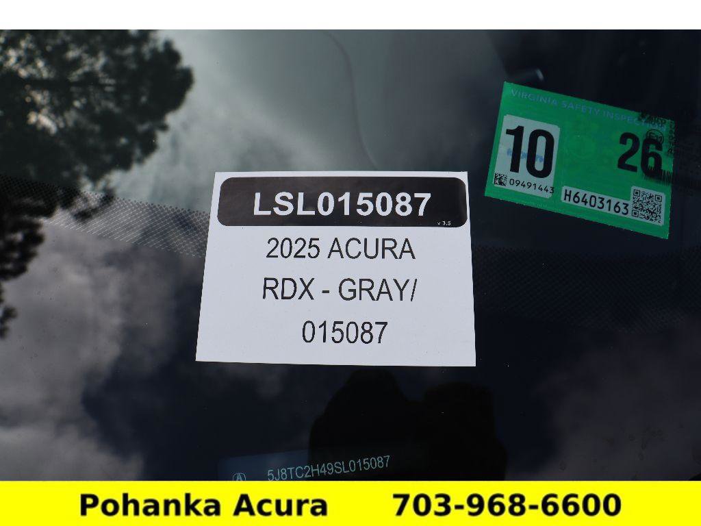 Certified 2025 Acura RDX SH-AWD image 37