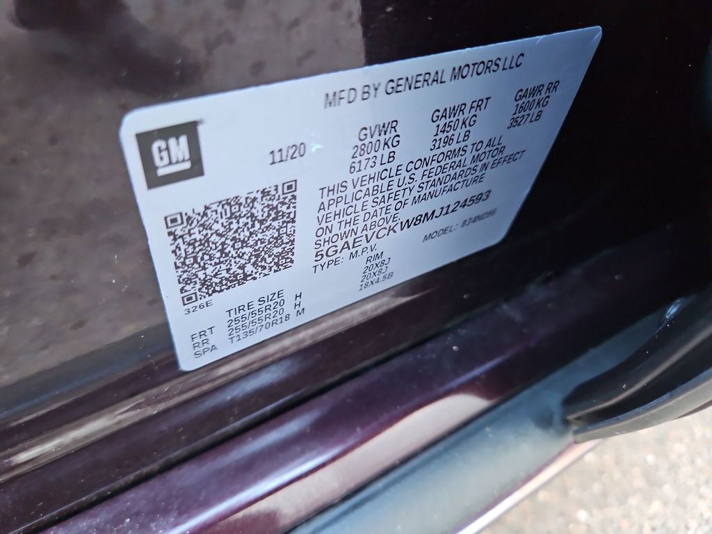 Used 2021 Buick Enclave Avenir w/ Avenir Technology Package image 30