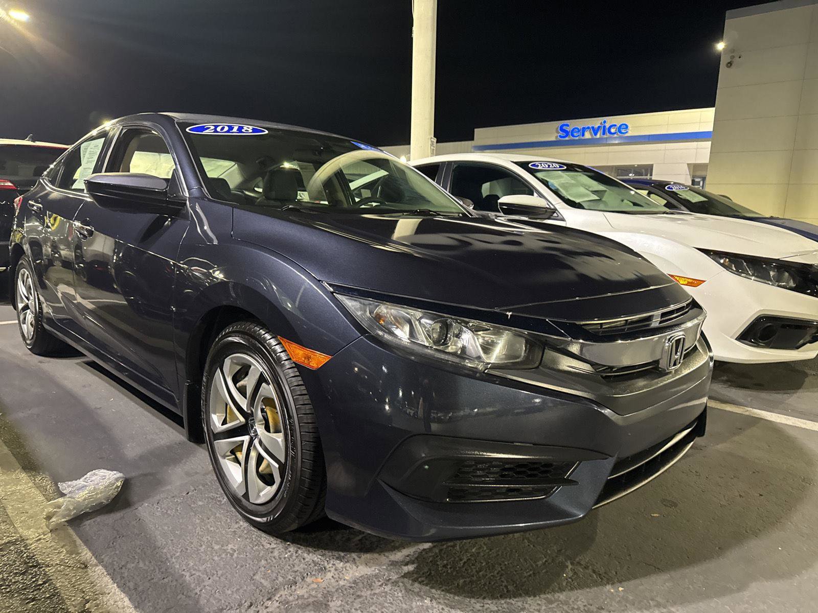 Certified 2018 Honda Civic LX image 1