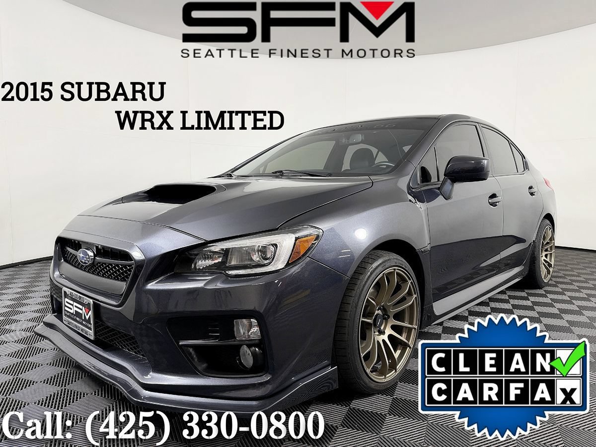 Used 2015 Subaru WRX Limited w/ Popular Package #3 AWD/4WD image 1