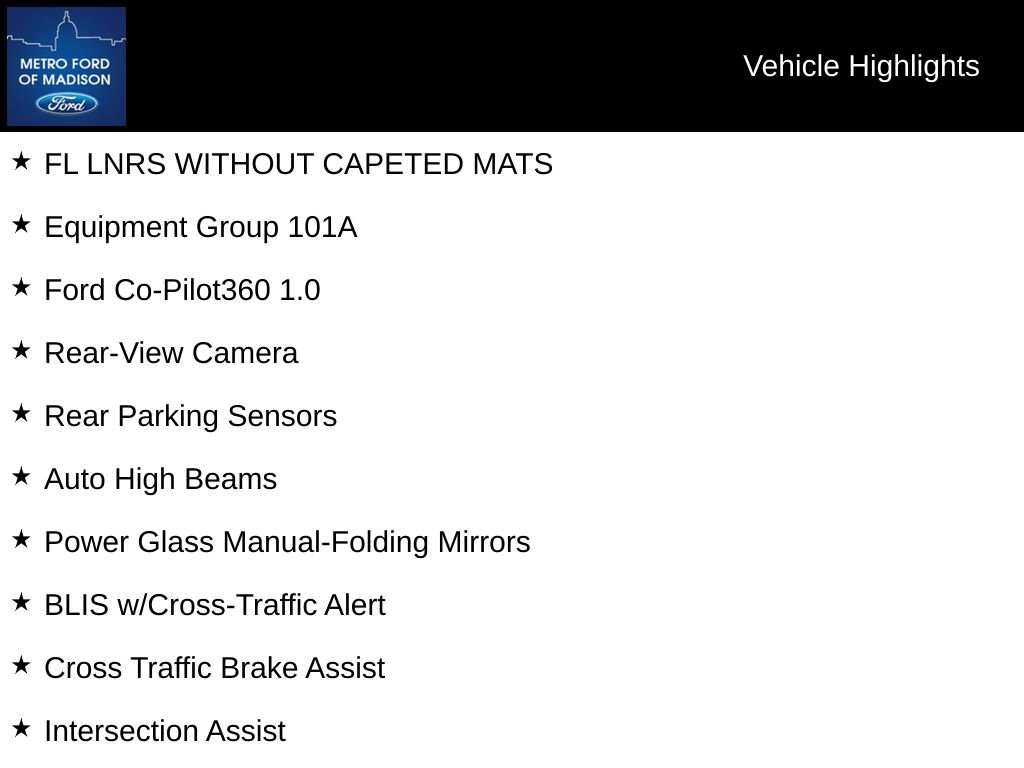 New 2025 Ford Maverick XL w/ Equipment Group 101A image 5