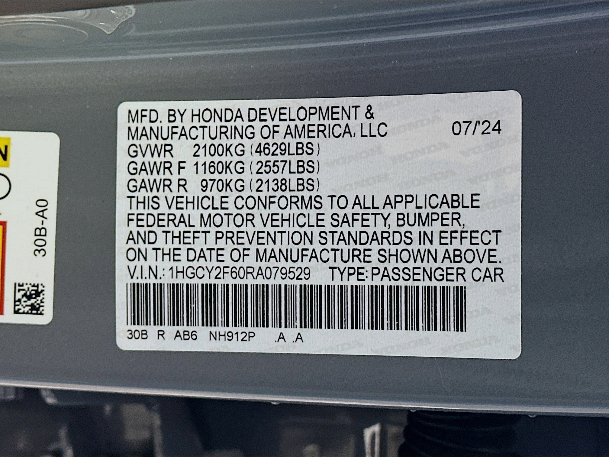 Used 2024 Honda Accord EX-L image 12