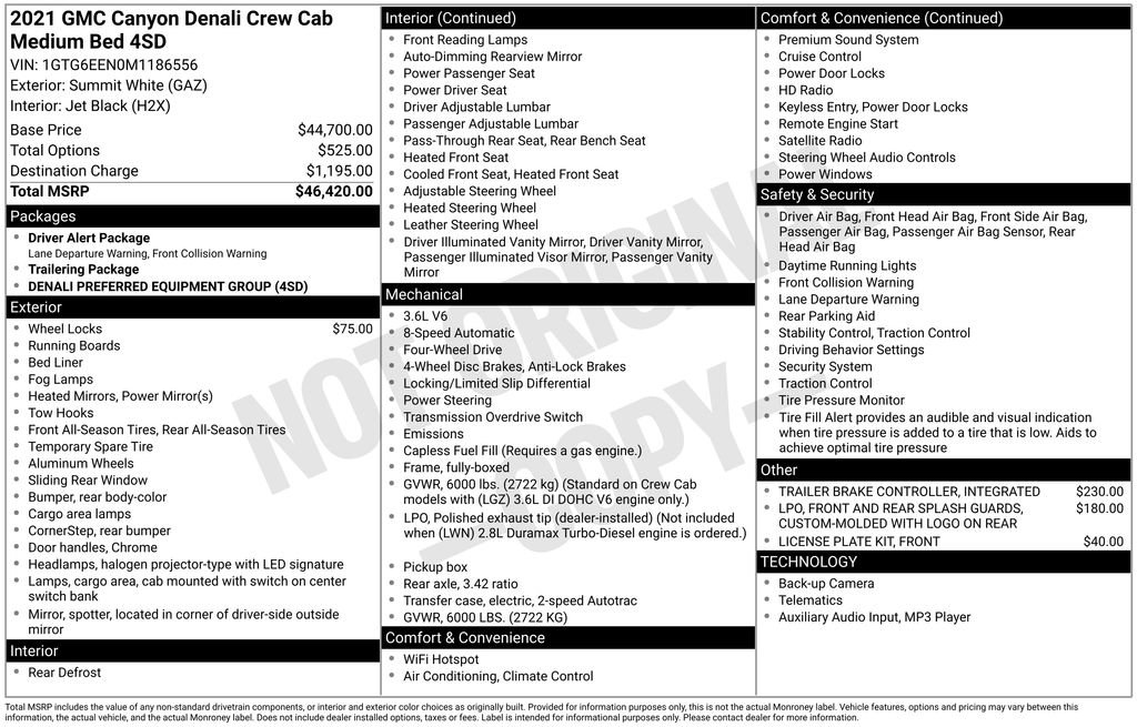 Used 2021 GMC Canyon Denali image 6