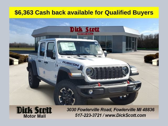 New 2026 Jeep Gladiator Rubicon w/ Technology Group