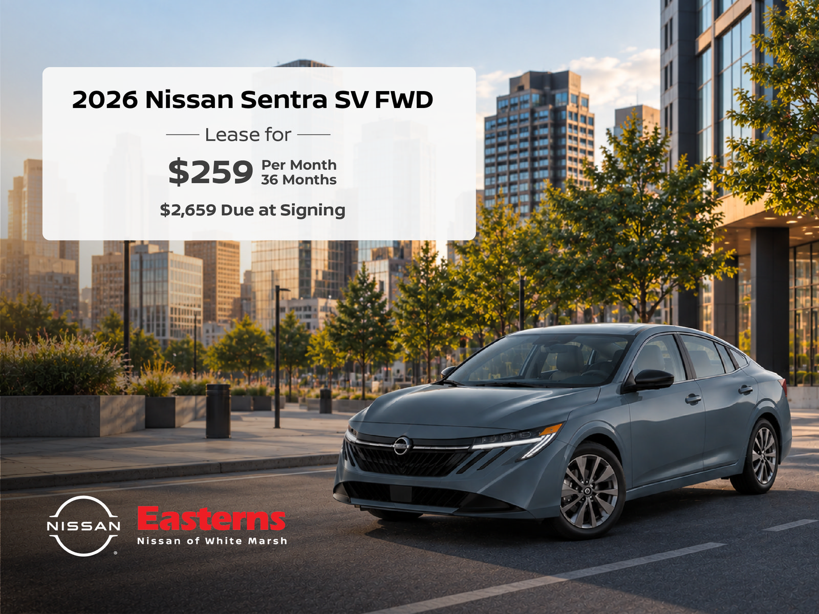 New 2026 Nissan Sentra SV w/ SV Convenience Package FWD image 2
