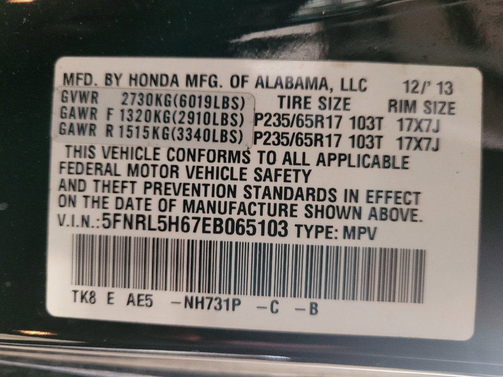 Used 2014 Honda Odyssey EX-L image 33