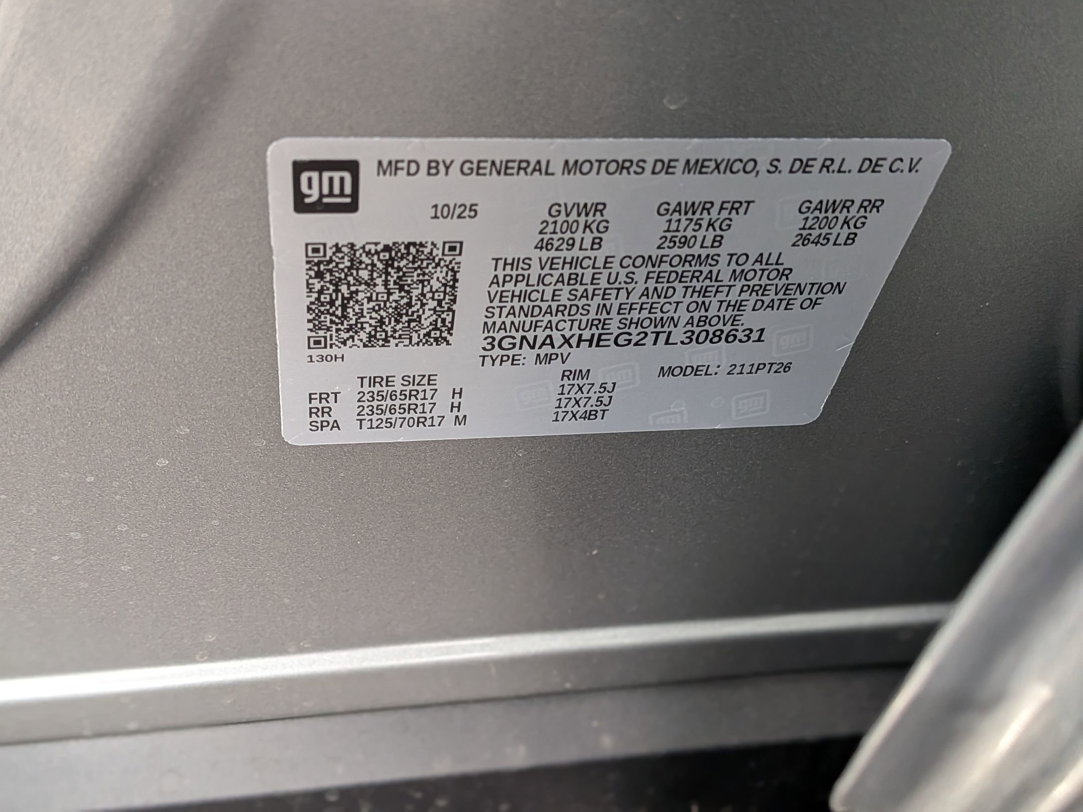 Certified 2026 Chevrolet Equinox LT w/ Convenience Package II image 36