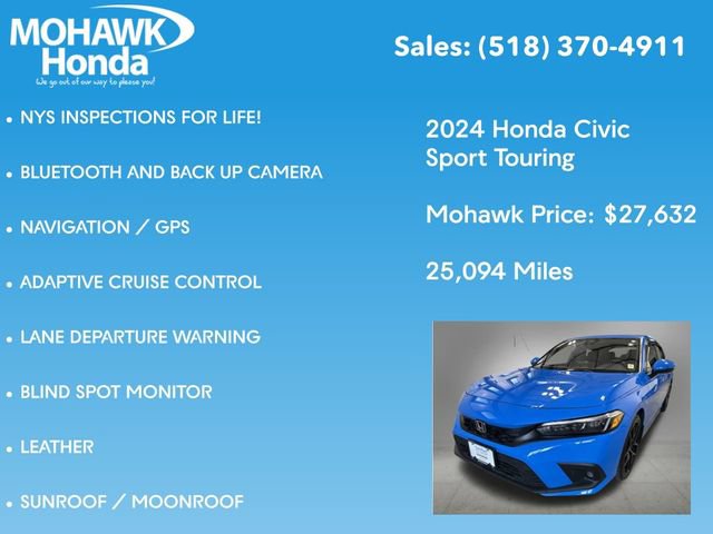Certified 2024 Honda Civic Sport Touring image 8