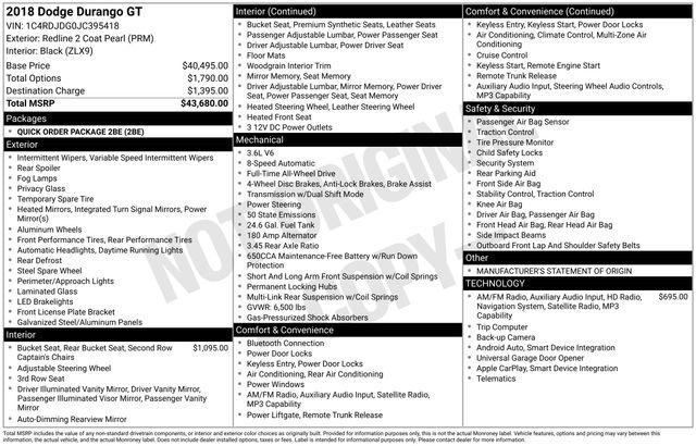 Used 2018 Dodge Durango GT image 5