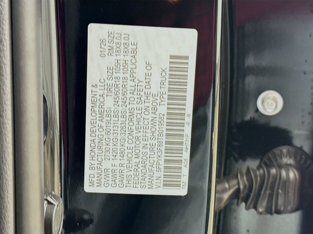 New 2026 Honda Ridgeline Black Edition image 33
