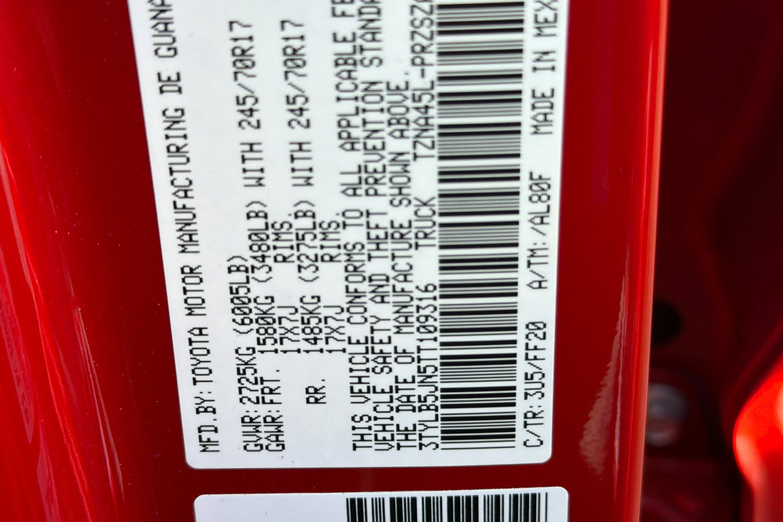 New 2026 Toyota Tacoma SR5 image 21