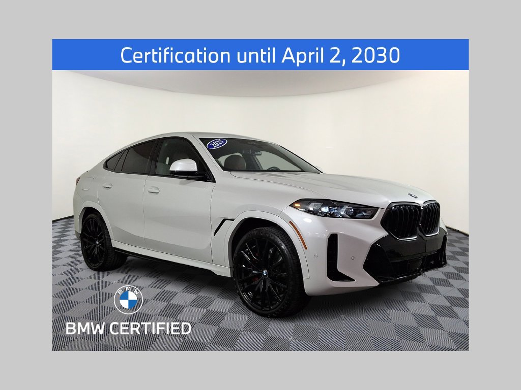 Certified 2025 BMW X6 xDrive40i w/ Executive Package