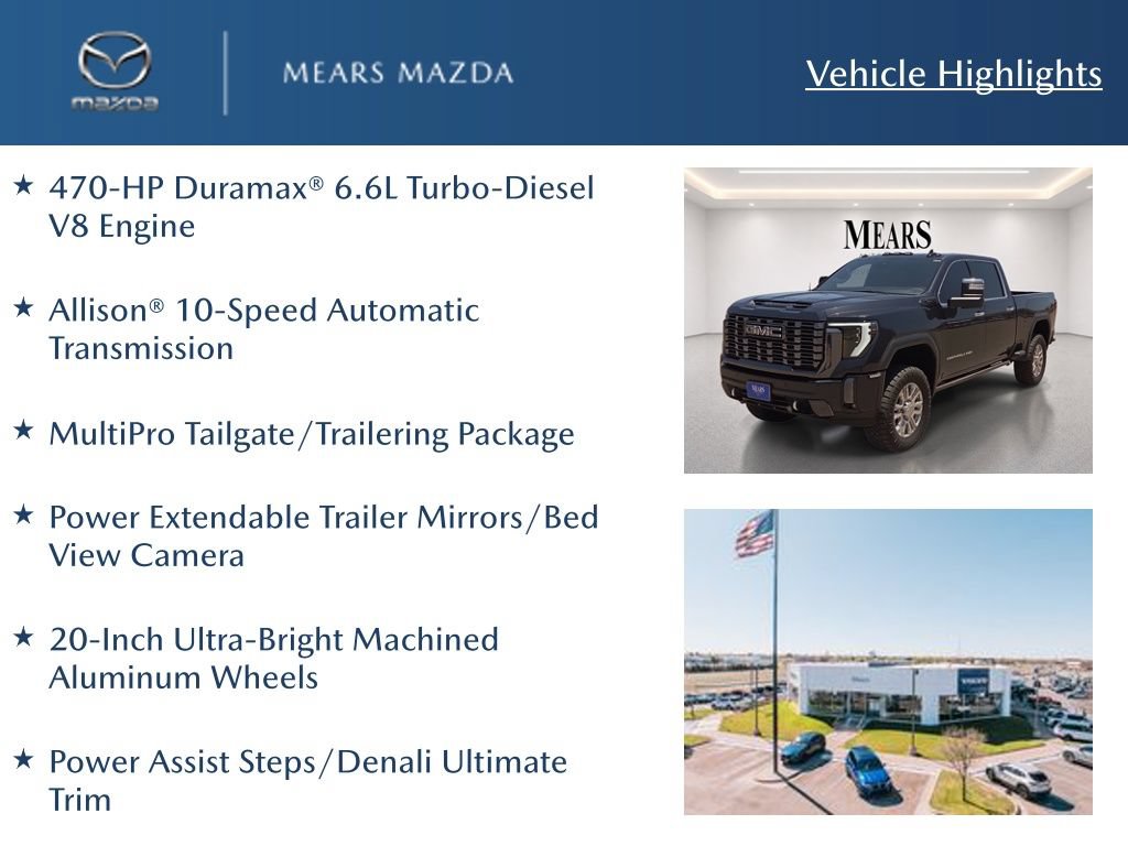Used 2024 GMC Sierra 2500 Denali Ultimate AWD/4WD image 2