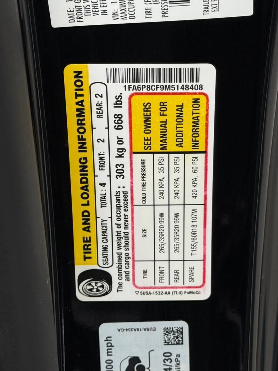 Used 2021 Ford Mustang GT Premium w/ Ford Safe & Smart Package RWD image 41