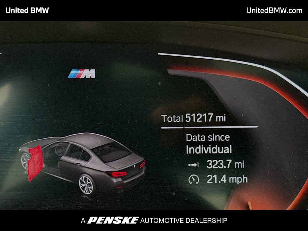 Used 2022 BMW 540i w/ M Sport Package RWD image 7