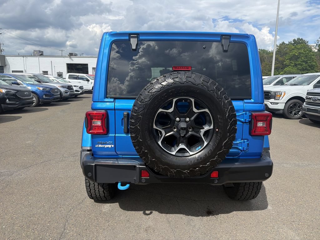 Used 2021 Jeep Wrangler Unlimited Rubicon 4xe w/ Steel Bumper Group AWD/4WD image 4