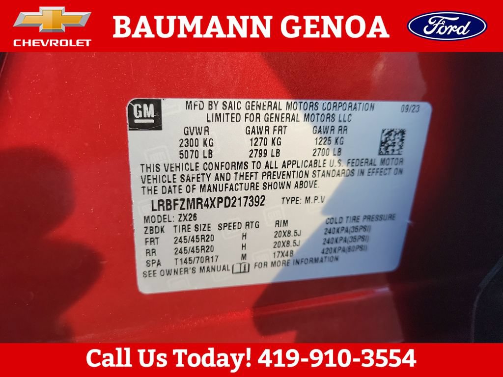 Used 2023 Buick Envision Preferred w/ Sport Touring Package AWD/4WD image 30