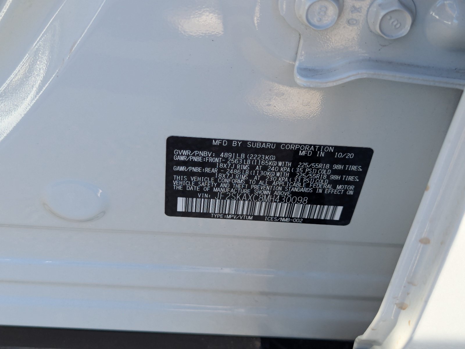 Certified 2021 Subaru Forester Touring w/ Popular Package #2 AWD/4WD image 31