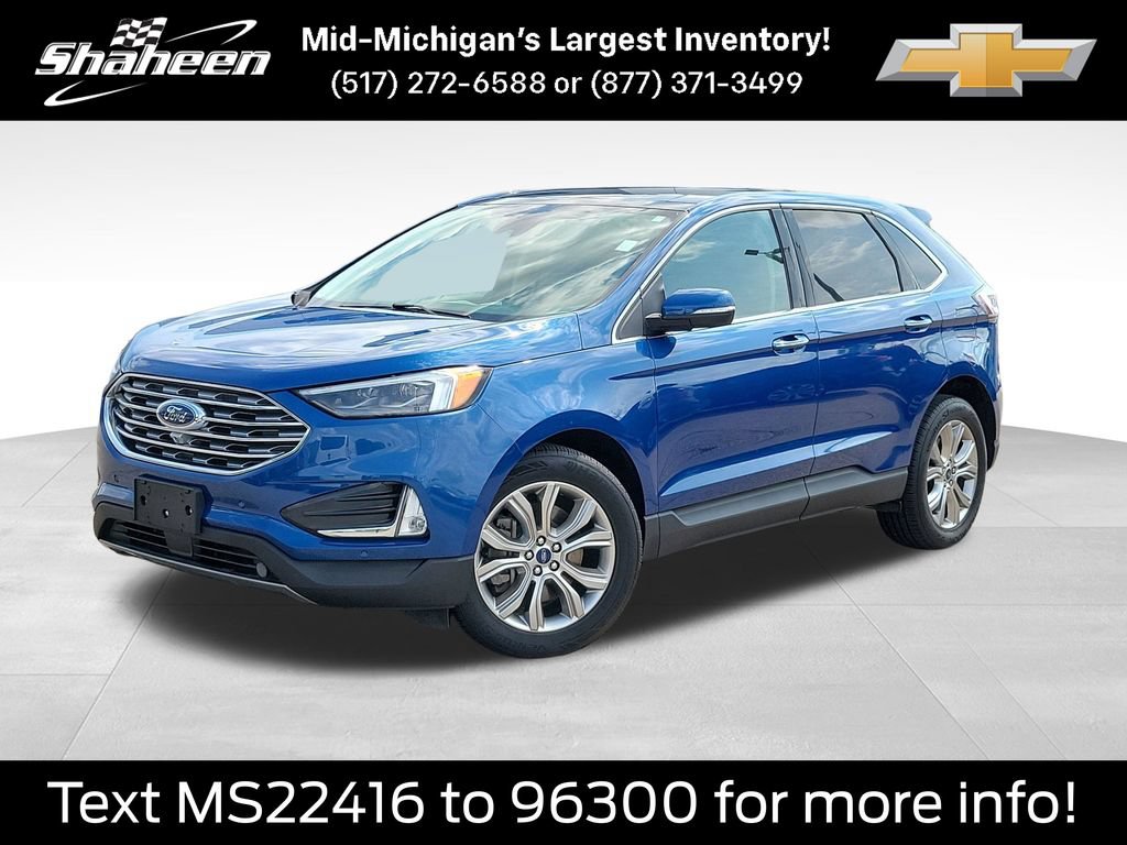 Used 2022 Ford Edge Titanium w/ Equipment Group 301A AWD/4WD image 1