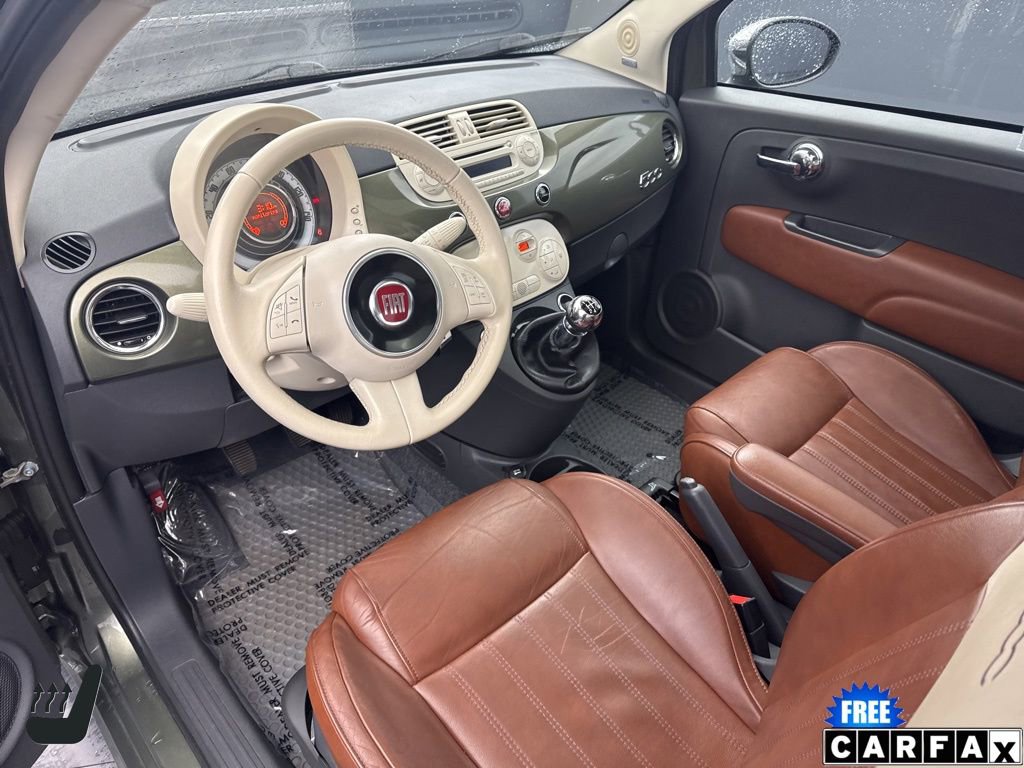 Used 2012 FIAT 500 Lounge w/ Luxury Leather Pkg image 8
