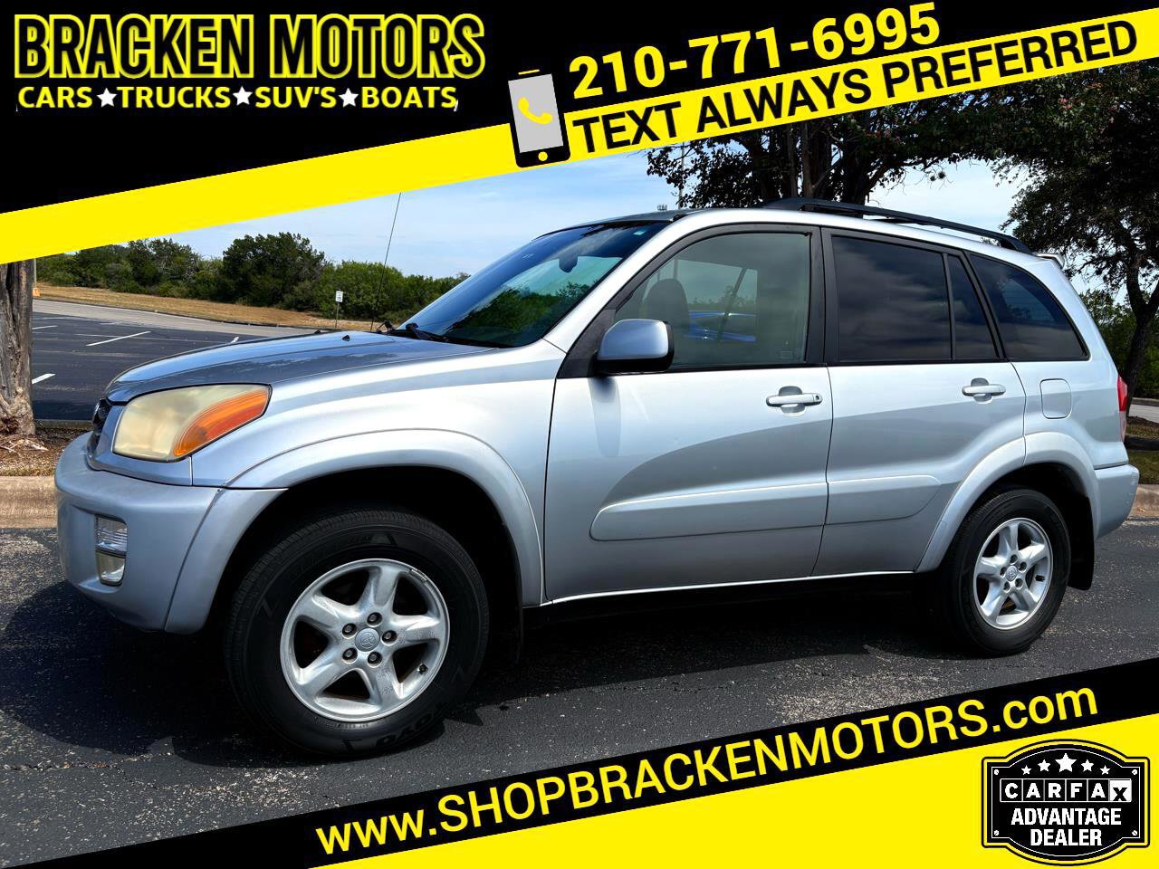 Used 2002 Toyota RAV4 4WD